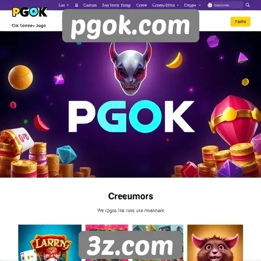 Explorando a diversidade de jogos disponíveis em pgok.com
